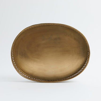 Bandeja decorativa dourada Soldini El Corte Inglés