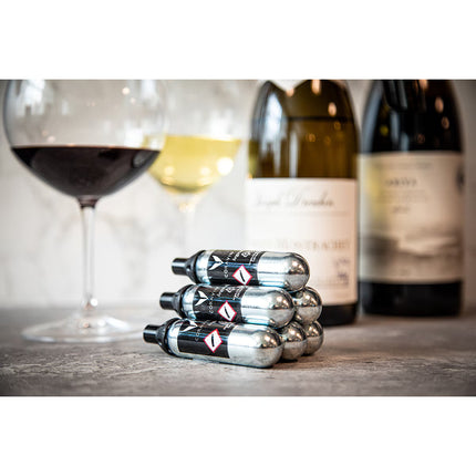 Conjunto de 6 Cápsulas de Árgon para Vinho