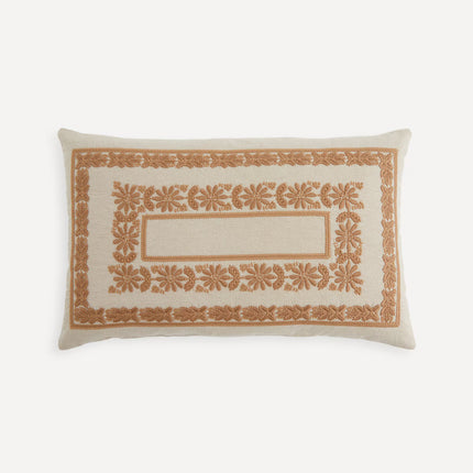 Almofada Decorativa Retangular Bordada Acorn