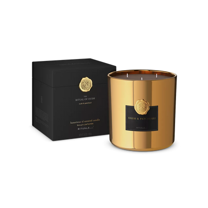 The Ritual of Oudh  XL Oudh Scented Candle
