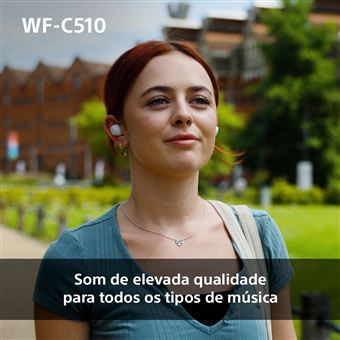 Auriculares True Wireless Bluetooth Sony WF-C510 - Preto