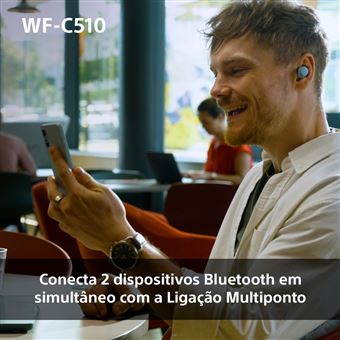Auriculares True Wireless Bluetooth Sony WF-C510 - Preto