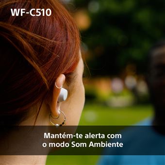 Auriculares True Wireless Bluetooth Sony WF-C510 - Preto