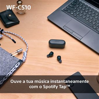 Auriculares True Wireless Bluetooth Sony WF-C510 - Preto