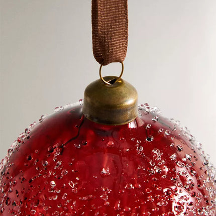 ENFEITE ÁRVORE BOLA BOLHAS NATAL