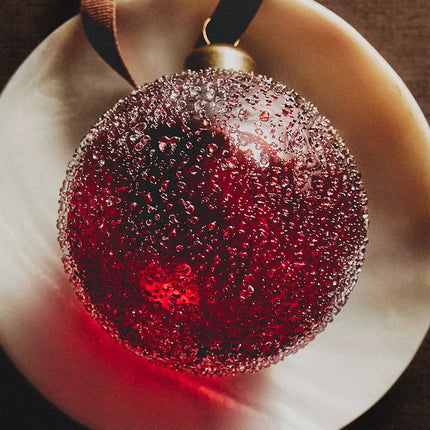 ENFEITE ÁRVORE BOLA BOLHAS NATAL