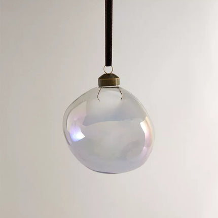 ENFEITE ÁRVORE BOLA DE SABÃO IRREGULAR NATAL
