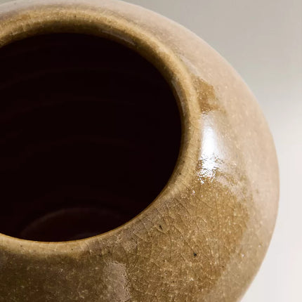 VASO TERRACOTA ESMALTADO