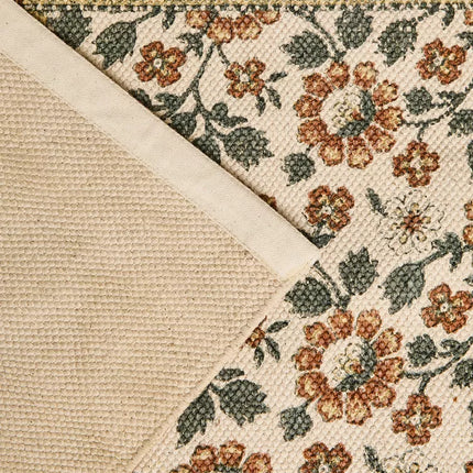 TAPETE BLOCK PRINT ALGODÃO