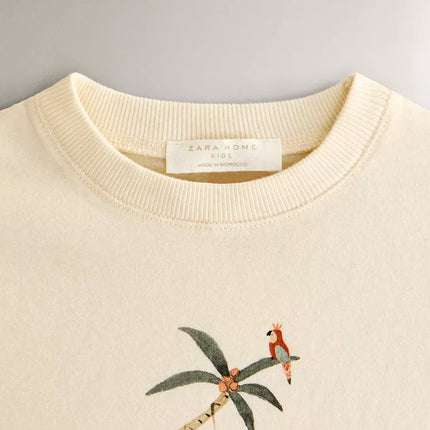 T-SHIRT INFANTIL ALGODÃO PALMEIRA
