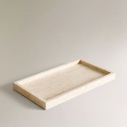 BANDEJA DE BANHO MÁRMORE BEGE