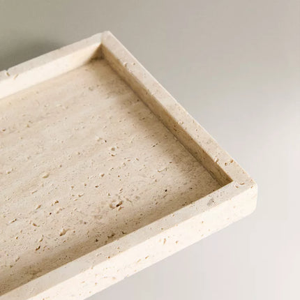 BANDEJA DE BANHO MÁRMORE BEGE