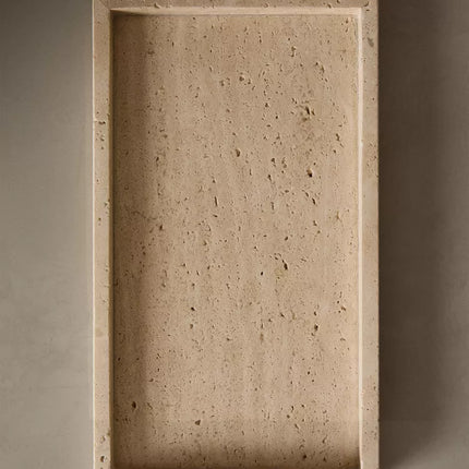 BANDEJA DE BANHO MÁRMORE BEGE