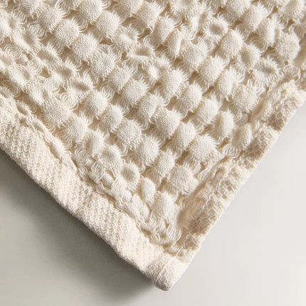 TOALHA BANHO EFEITO WAFFLE GROSSO