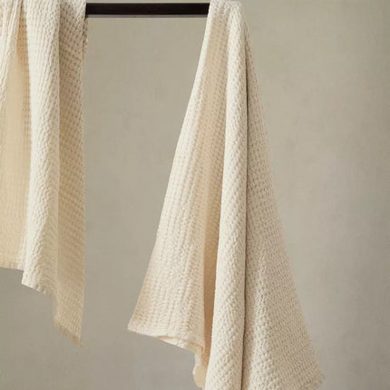 TOALHA BANHO EFEITO WAFFLE GROSSO