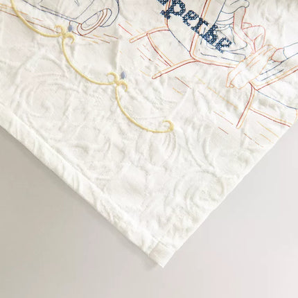 TOALHA DE MESA DE ALGODÃO COM TOILE DE JOUY