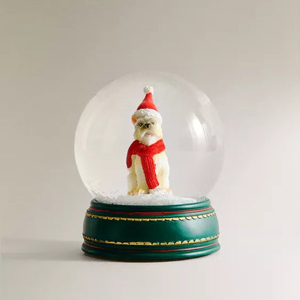 BOLA DE NEVE CÃO BICHON MALTÊS NATAL