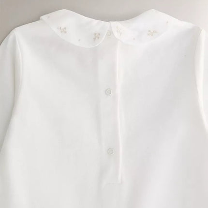 BABYGRO INFANTIL BORDADO FLOR