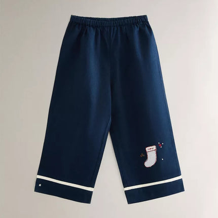 CONJUNTO PIJAMA INFANTIL REMENDOS NATAL