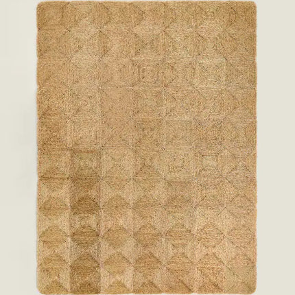 TAPETE RETANGULAR SEAGRASS ESPIRAIS