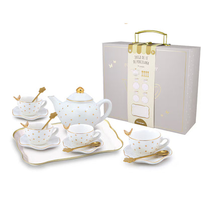 Conjunto de Chá de Porcelana El Corte Inglés