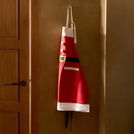 Avental natalício de algodão sustentável Noel Daddy