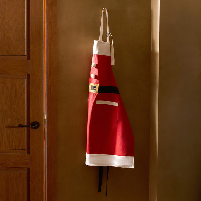Avental natalício de algodão sustentável Noel Daddy
