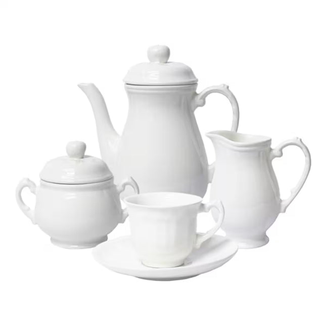 Jogo de café por peças Naranco Blanco San Claudio