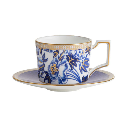 Chávena de Café com Prato Hibiscus