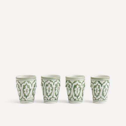 Conjunto de 4 Canecas Fassia Mint