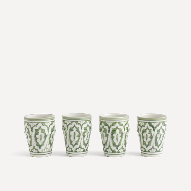 Conjunto de 4 Canecas Fassia Mint