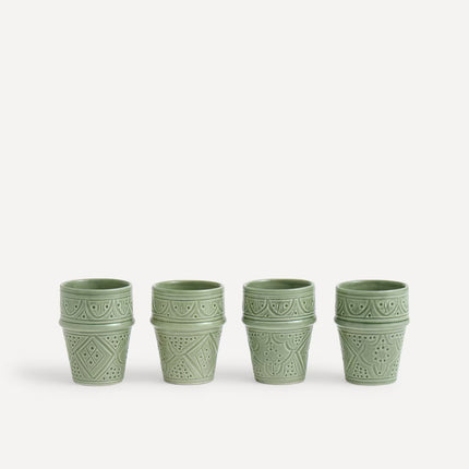 Conjunto de 4 Canecas Empreinte Mint