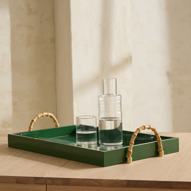 Tabuleiro Retangular com Asas Lacado