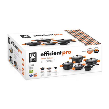 Trem de Cozinha de 5 Peças Efficient Pro