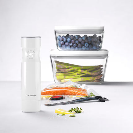 Conjunto de 3 Recipientes a Vácuo Fresh & Save de Vidro