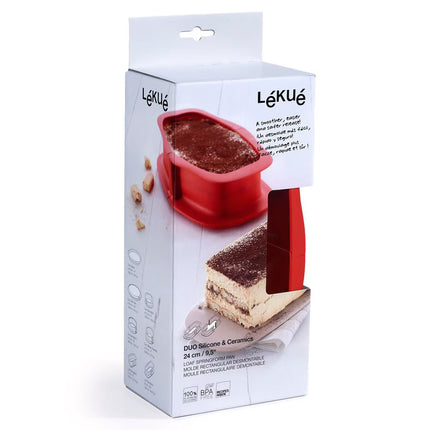 Molde rectangular desmontável Lékué