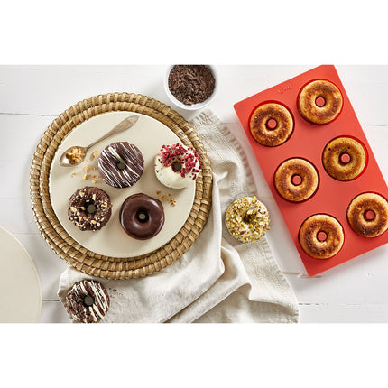 Molde de donuts com 6 cavidades Trad