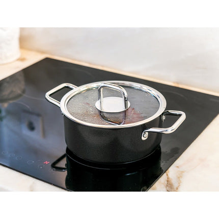 Caçarola com Asas Comfort Glass Black
