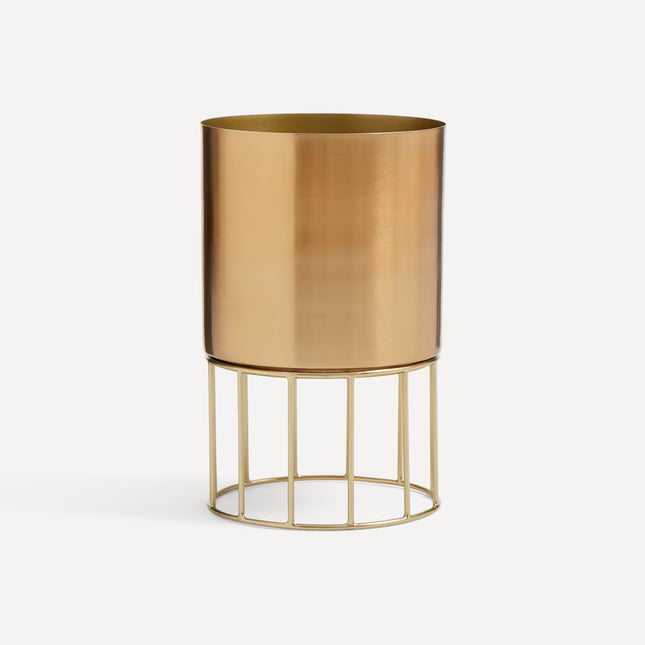 Vaso de metal com suporte Pireo El Corte Inglés