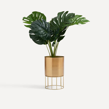 Vaso de metal com suporte Pireo El Corte Inglés