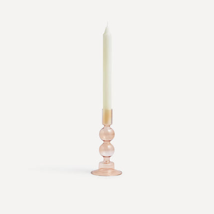 Candelabro de Borossilicato Fino - Âmbar