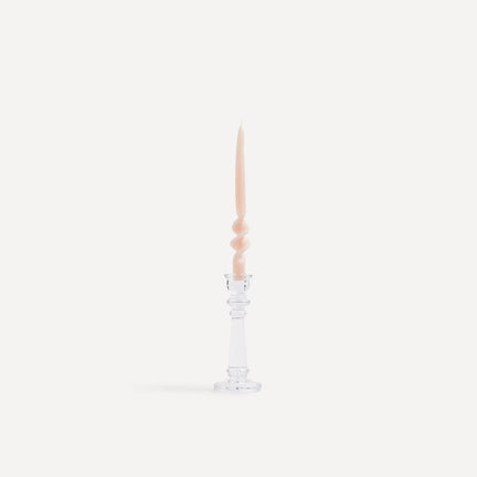Conjunto de 2 Velas de Candelabro Onduladas