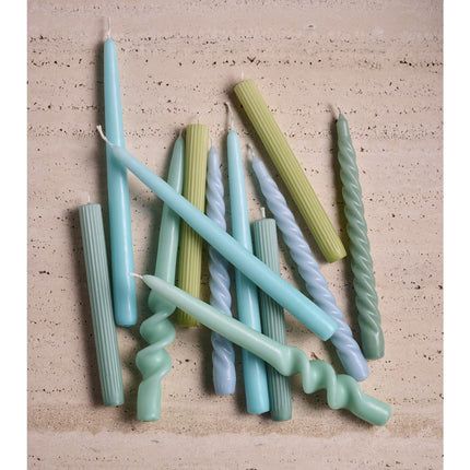 Conjunto de 2 Velas Candelabro Entrançado