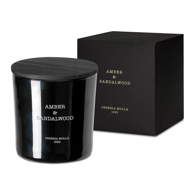 Vela Perfumada Âmbar Sândalo