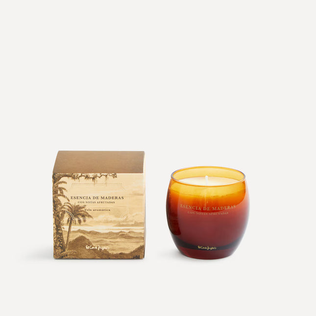 Vela Perfumada em Copo Essência de Madeiras