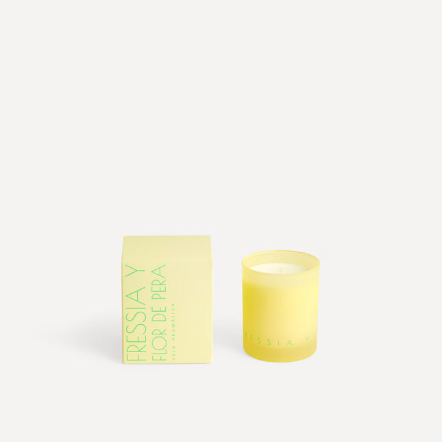Vela Perfumada Frésia e Flor de Pera