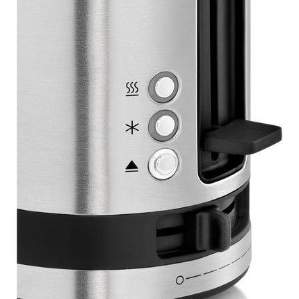 Torradeira WMF KitchenMinis 0414100011 de 600 W com 1 Fenda Curta - Inox