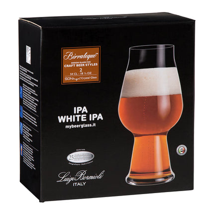 Jogo de 2 copos de cerveja Ipa Luigi Bormioli