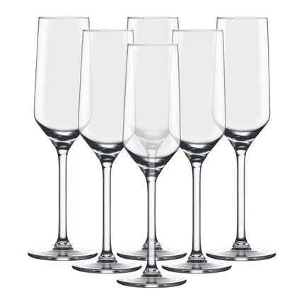 Conjunto de 6 copos de champanhe Marselha El Corte Inglés