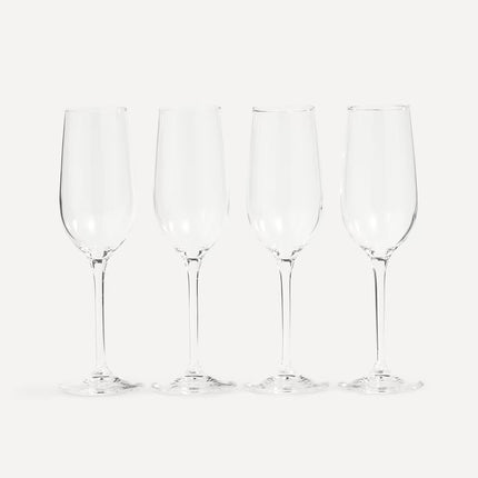 Conjunto de 4 Copos de Champanhe Reims